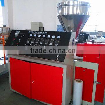 PVC Single Wall Corrugated Pipe Extrusion Machine photo-3
