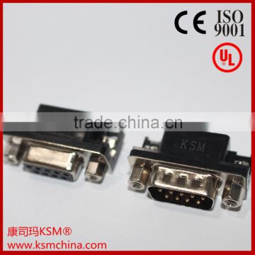 D-sub dr connector for board male 9 pin