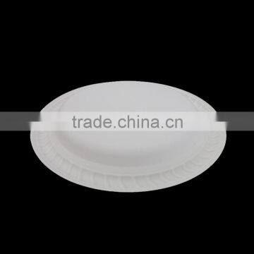 Biodegradable Plate Type Black Color biodegradable corn starch food plate
