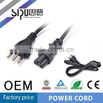 SIPU China manufacturer of ITALY flat iron power cord cable