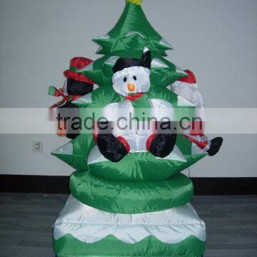 Rotating 360 Degrees Inflatable Christmas Decoration Outdoor photo-3