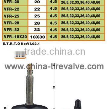 VFR French type bicycle valve