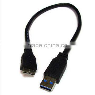 SuperSpeed USB 3.0 Type A to Micro-B Cable in Black photo-3