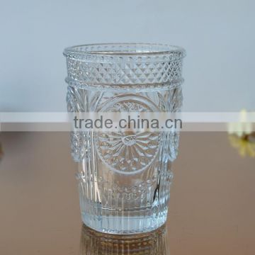 Wholesale glassware flower glass vase cheap