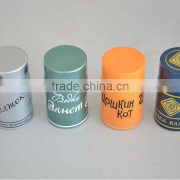 twist-off plastic cap