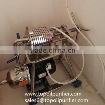 Stainless steel coconut oil press filter machine