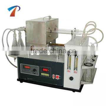 Selected Laboratory Lubricant Oil Analysis Equipment/Dark Petroleum Product Sulfur Content Testing Machine/Heavy Oil Measurer