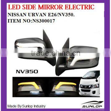 New Products Auto Spare Parts LED Side Mirror Electric NS3000017 for NS Urvan E26/NV350 2013 up