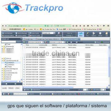 Fuel Remote Monitoing GPS Real Time Tracking system platform Software for Meitrack GPS tracker