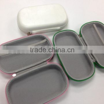 GC--Wonderful quality genuine PU leather cosmetic plastic eva case