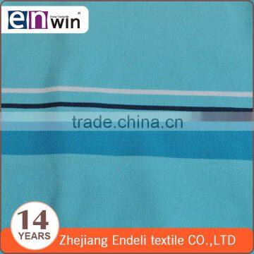 21s Yarn Dyed Polyester Mesh Fabric Price per kg for Polo Shirt
