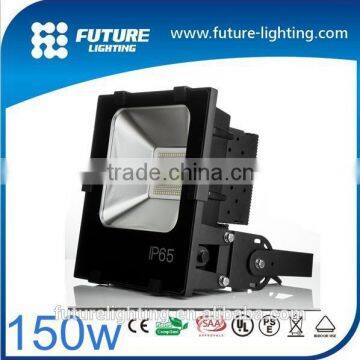 2017 High lumen Bridgelux chip Mean well driver 150w LED floodlight for industry large area lighting
