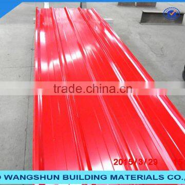 low cost colored roof sheet construction material 0.6mm