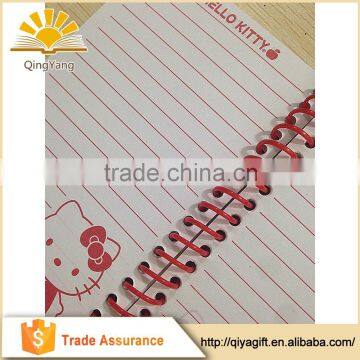 Hello Kitty Spiral Notepad Ruled Mini Cute Note Books 9.5*14cm photo-2