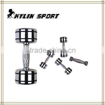 Steel Chromed Dumbbell With Ergo Handle