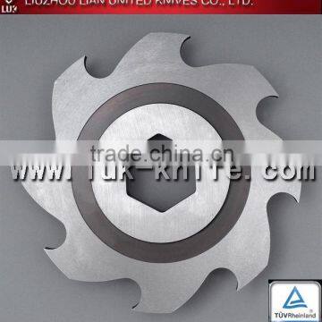 D-2 Single Shaft,Plastic crusher and shredder blade for scrap plastic recycling