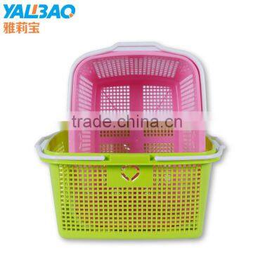 High Quality Colored PP Plastic Laundry Baskets For Home