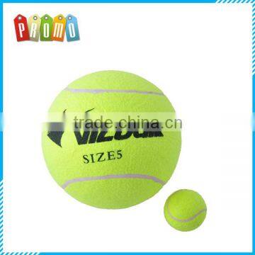 Promotional 8.5 inches Rubber Inflatable Signature Jumbo tennis ball