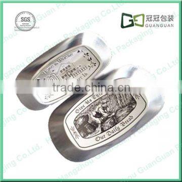 Food Grade customize Tinplate Metal tin tray