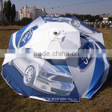 Manufacturer Promotional Custom Print Outdoor Garden Umbrella With Double Layer