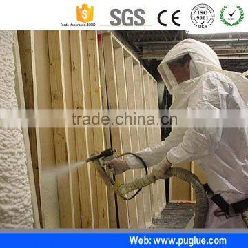 China blended polyol liquid pu polyurethane foam Spray Foam for Insulation