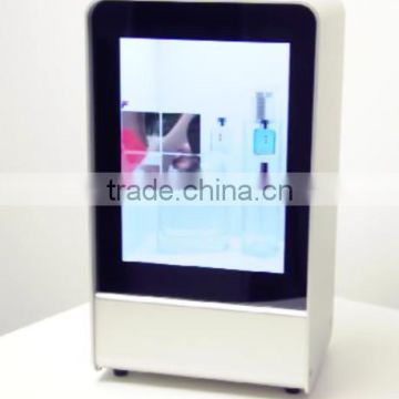 EKAA 15inch transparent lcd showcase, display by USB, support customize