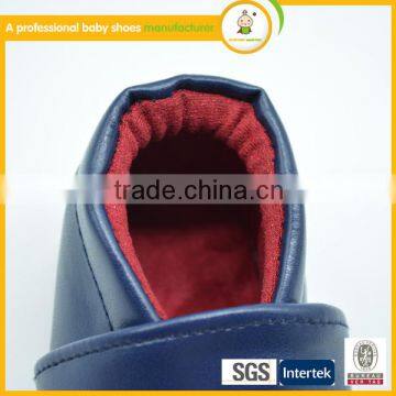 High Quality Infant Shoes Hot Sale Newborn Baby Leather Shoes photo-5