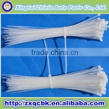Well Work Natural Color Nylon Cable Tie/ Disposable Zip Ties/ Double Lock Cable Ties