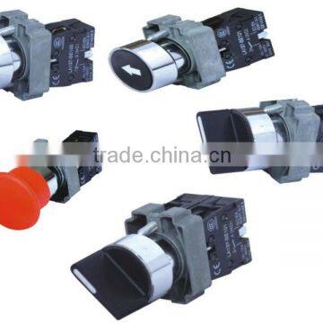 XB2-B Series all types of button Push Button Switch mushroom push button switch micro switch