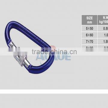 hot sale hk carabiner hook and aluminum trigger carabiner hook