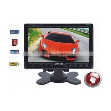 7inch Stand Along Car TV Monitor With AV, TV, FM Radio Function