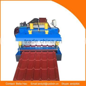 Hydraulic system cutting color steel profile roller machine for roofing sheet