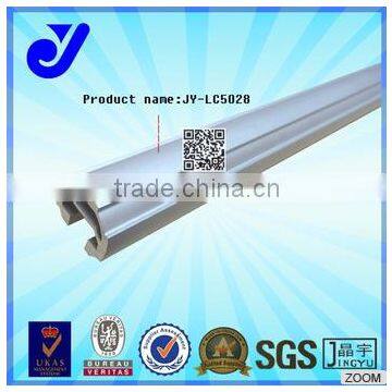 JY-L5028|OD 28mm round aluminum tube for rack China direct supplier