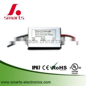 12v 1a switching power supply for led strip with 2 years warranty