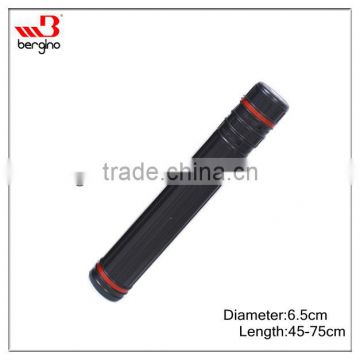 diameter 6.5cm black PE drawing tube