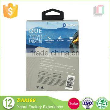 Custom Printed Pvc Blister Window Packaging Box for Portable Wireless Bluetooth Speaker photo-4