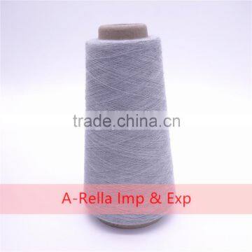 t shirt yarn gray yarn 1.5# 32S/1 in cone knitting yarn 100% polyester