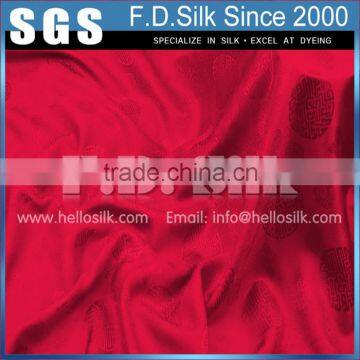 2015 newest style Hellosilk silk jacquard dress fabric