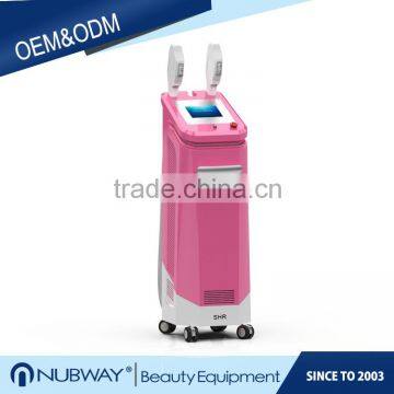 2016 Most Popular Full Metal Painting With Pure ABS Matrial Ipl Germany Skin Solution Elight Hair Removal Machine photo-2