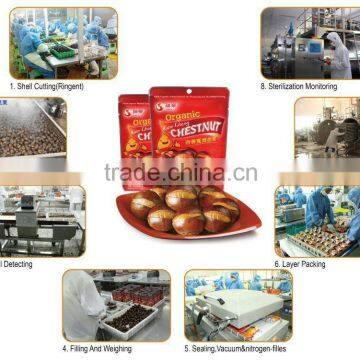 Natural Sweet Roasted Inshelled Chestnut Snacks photo-5