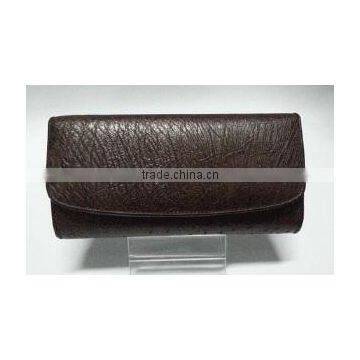 Ostrich Leather Wallet