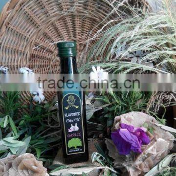 Flavored Olive Oil With Garlic. Premium Quality Olive Oil With ISO9001 Certification. Glass Bottle 250 Ml. photo-4