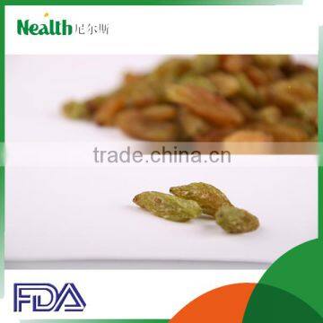 Manufacturer green raisins