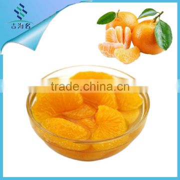 Tinned mandarin orange in syrup for export