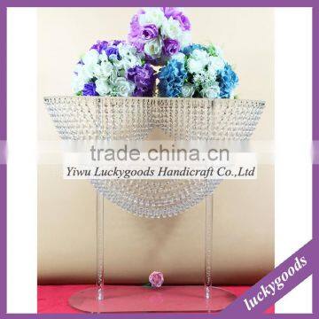 LDJ553 Wedding Banquet Favor Luxury Acrylic and Crystal Centerpiece