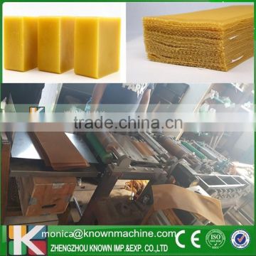 half-automatic bee wax foundation machine/beewax foundation sheet machine