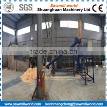 Hydraulic Autoweighting vertical Wood Shaving Baler