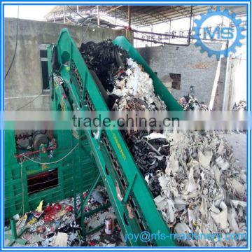 used clothes baler machine