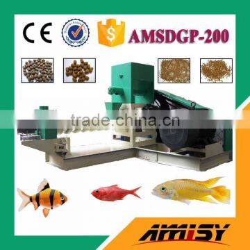 2016 Popular Large Capacity Dry Floating Type Fish Feed Extruder //0086-13607671192