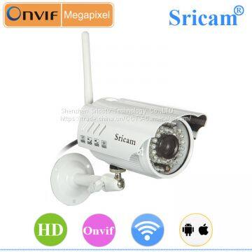 Sricam SP014 1.0MP CMOS Sensor Waterproof P2P Wireless Wifi Motion Detection Infrared IP Camera